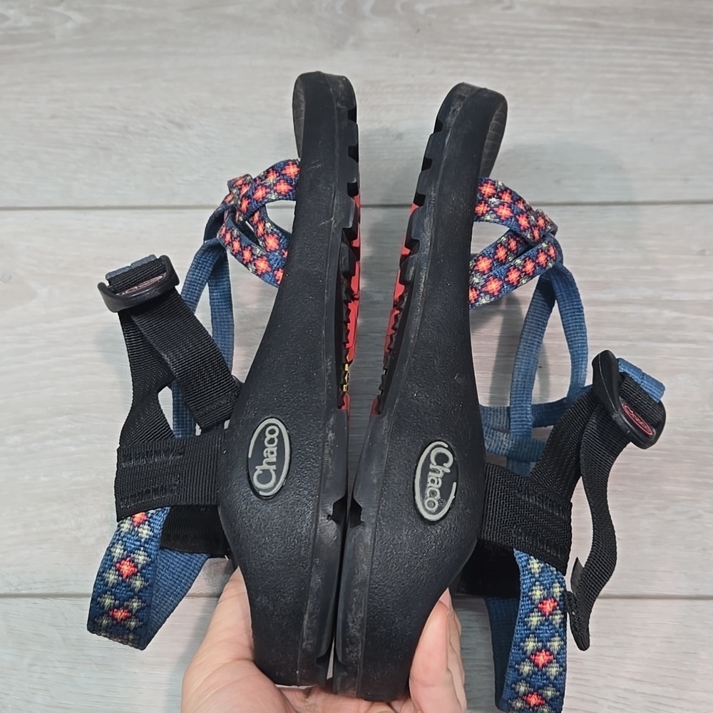 Chaco Women Outdoor Hikinig Vibram Sandals Shoes Sz 7 - Picture 9 of 11